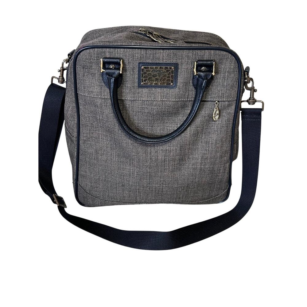 Aram by Hartmann Naturalist Collection Tweed w/ Leather accents
